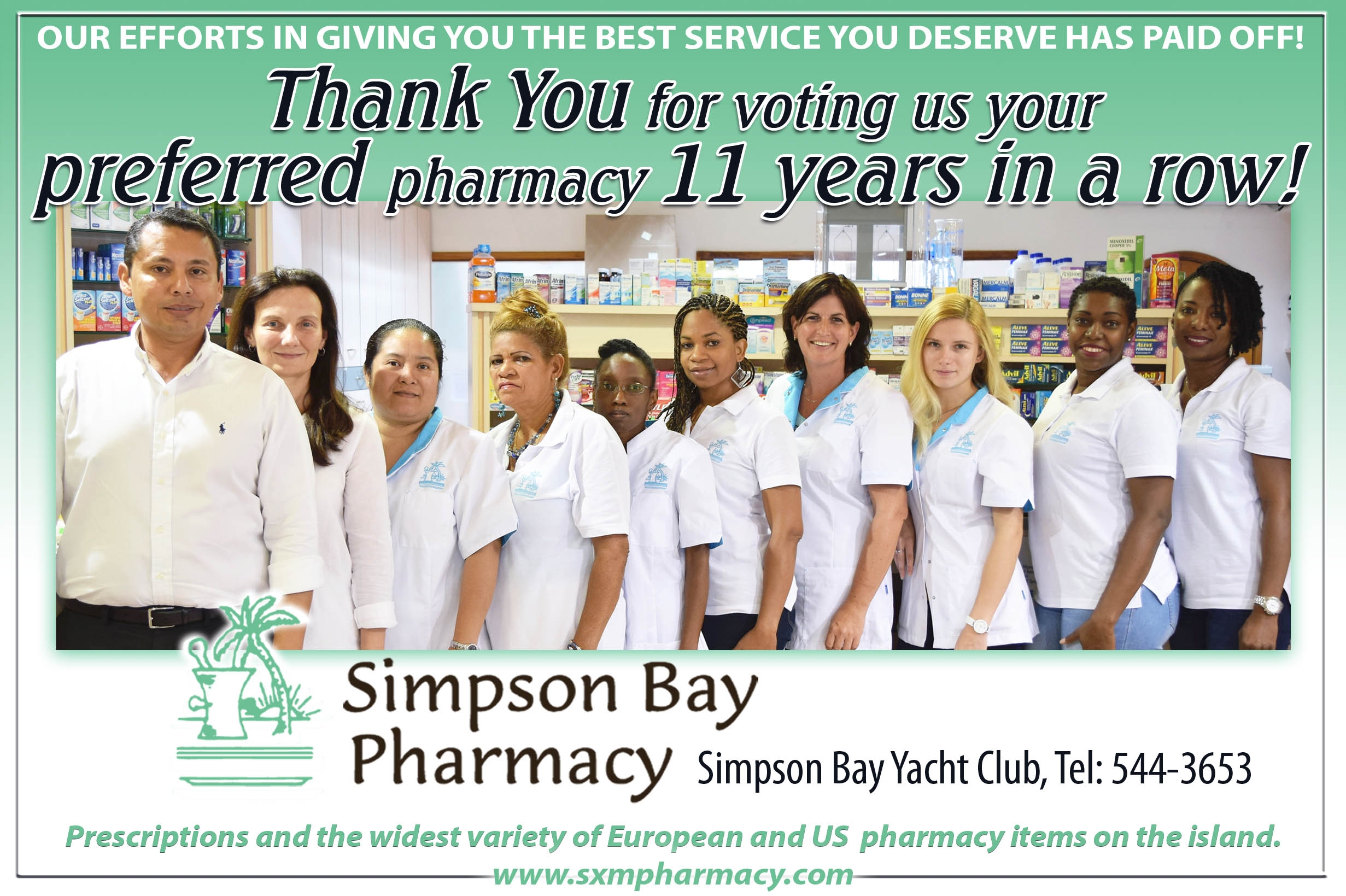 Simpson Bay Pharmacy Specials